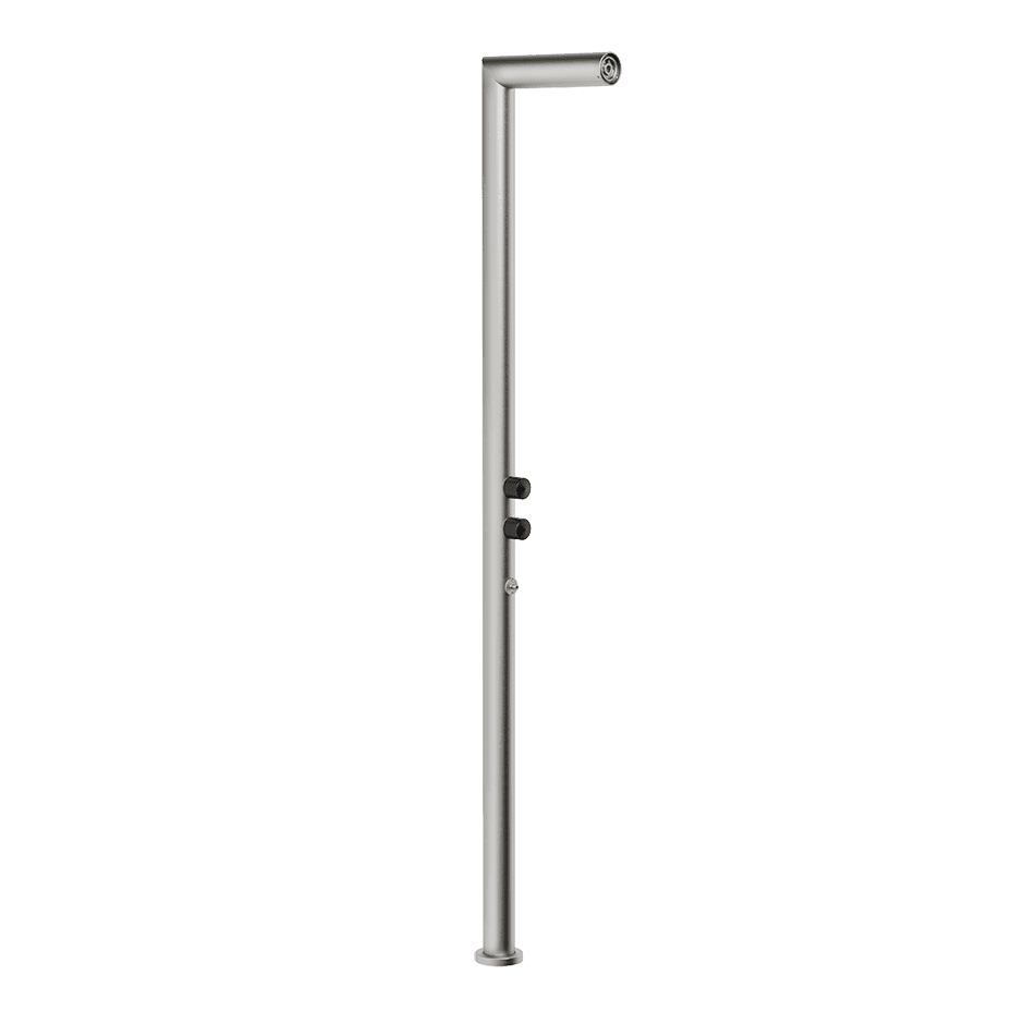 Gessi Shower Column 63203 in Steel Brushed