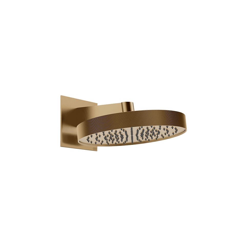 Gessi Showerhead 63549 in Warm Bronze Br. Pvd