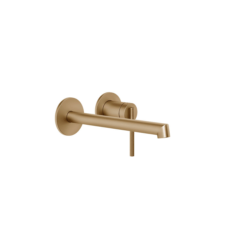 Gessi Washbasin Mixer 63583 in Warm Bronze Br. Pvd