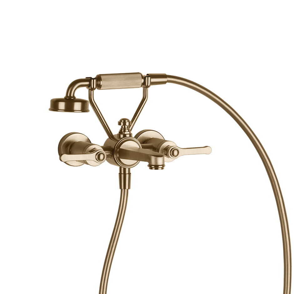 Gessi Bath Mixer 65113 in Warm Bronze Br. Pvd