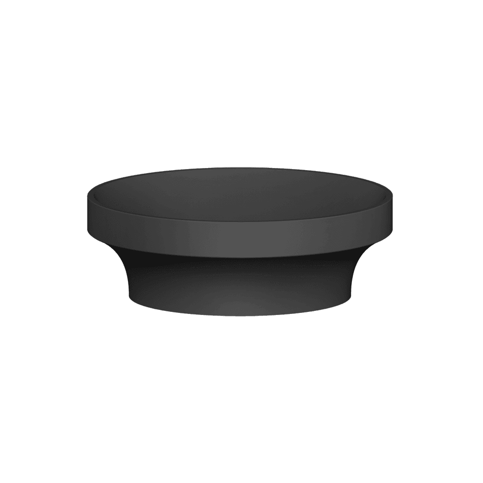 Gessi Washbasin 66601 in Cristalplant Matt Black