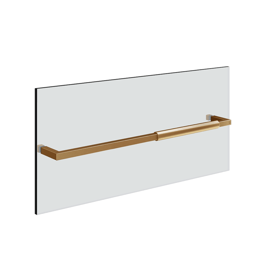 Gessi Towel Rail 67045 in Warm Bronze Br. Pvd