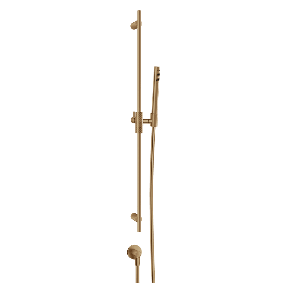 Gessi Sliding Rail 70142 in Warm Bronze Br. Pvd