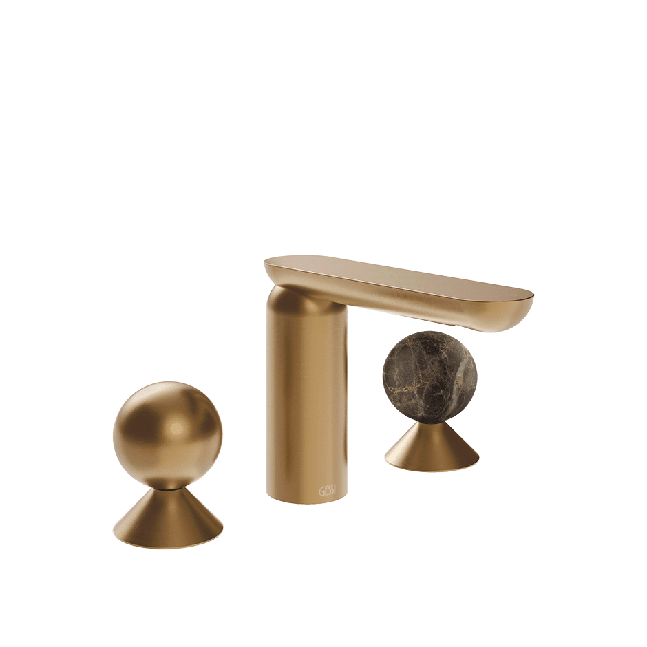 Gessi Washbasin Group 74015 in Warm Bronze Br. Pvd
