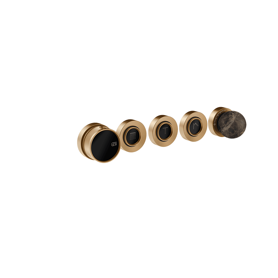 Gessi Shower Mixer 74134 in Warm Bronze Br. Pvd