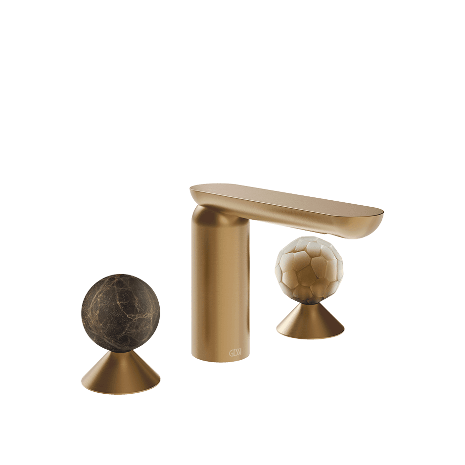 Gessi Washbasin Group 74145 in Warm Bronze Br. Pvd