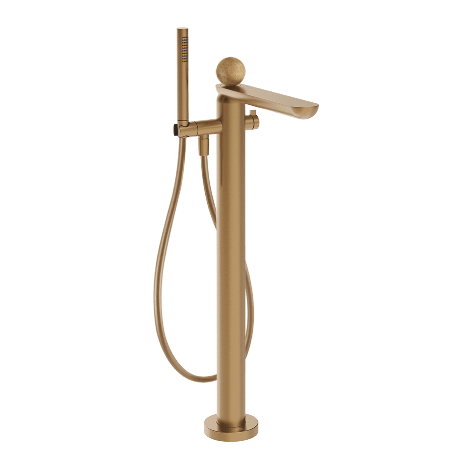 Gessi Bath Mixer 74329 in Warm Bronze Br. Pvd