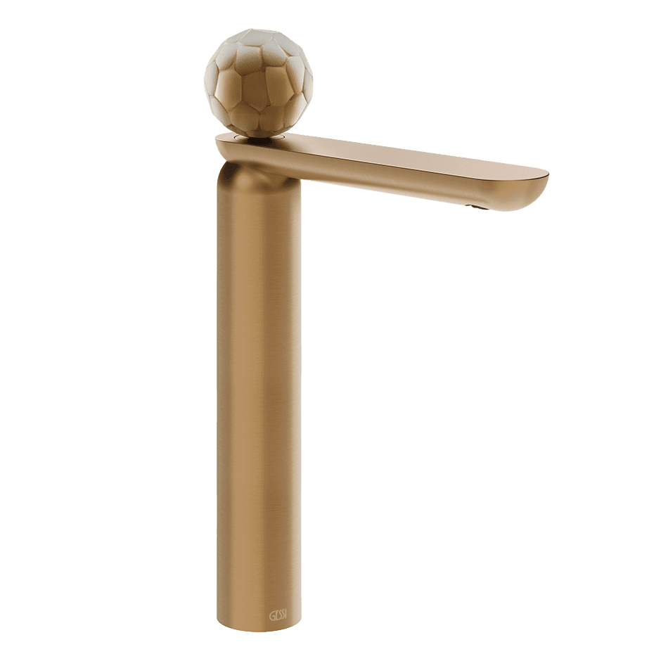 Gessi Washbasin Mixer 74404 in Warm Bronze Br. Pvd
