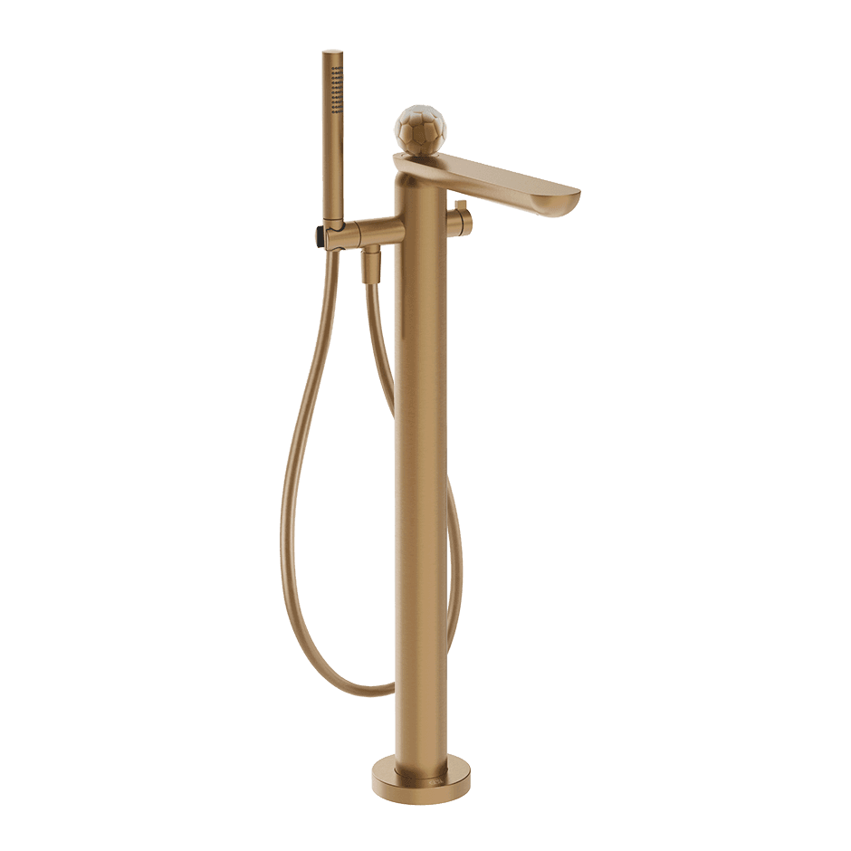 Gessi Bath Mixer 74429 in Warm Bronze Br. Pvd