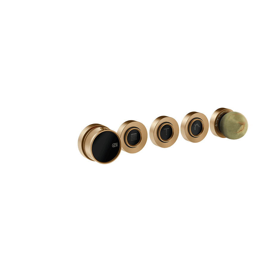 Gessi Shower Mixer 74534 in Warm Bronze Br. Pvd