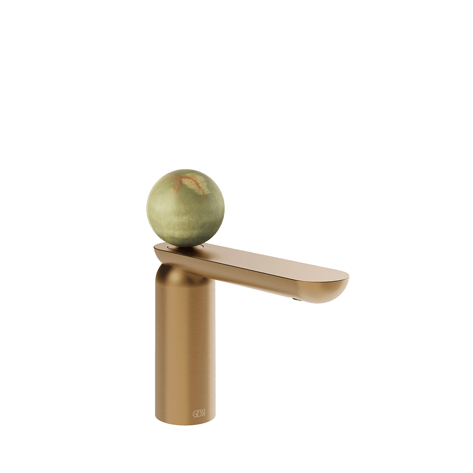 Gessi Washbasin Mixer 74551 in Warm Bronze Br. Pvd
