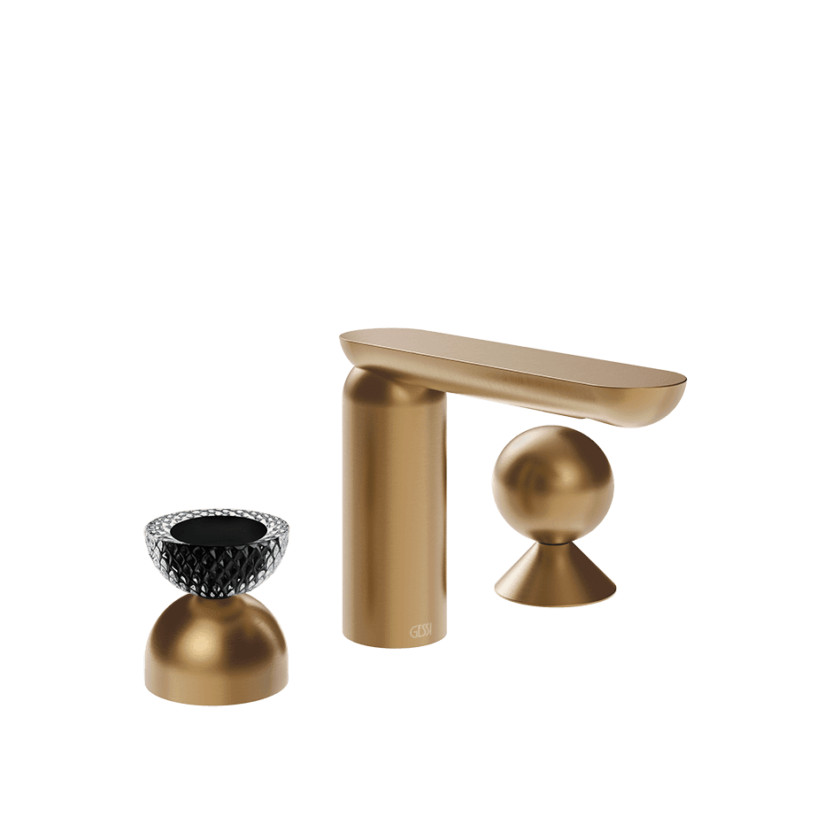 Gessi Washbasin Group 74708 in Warm Bronze Br. Pvd