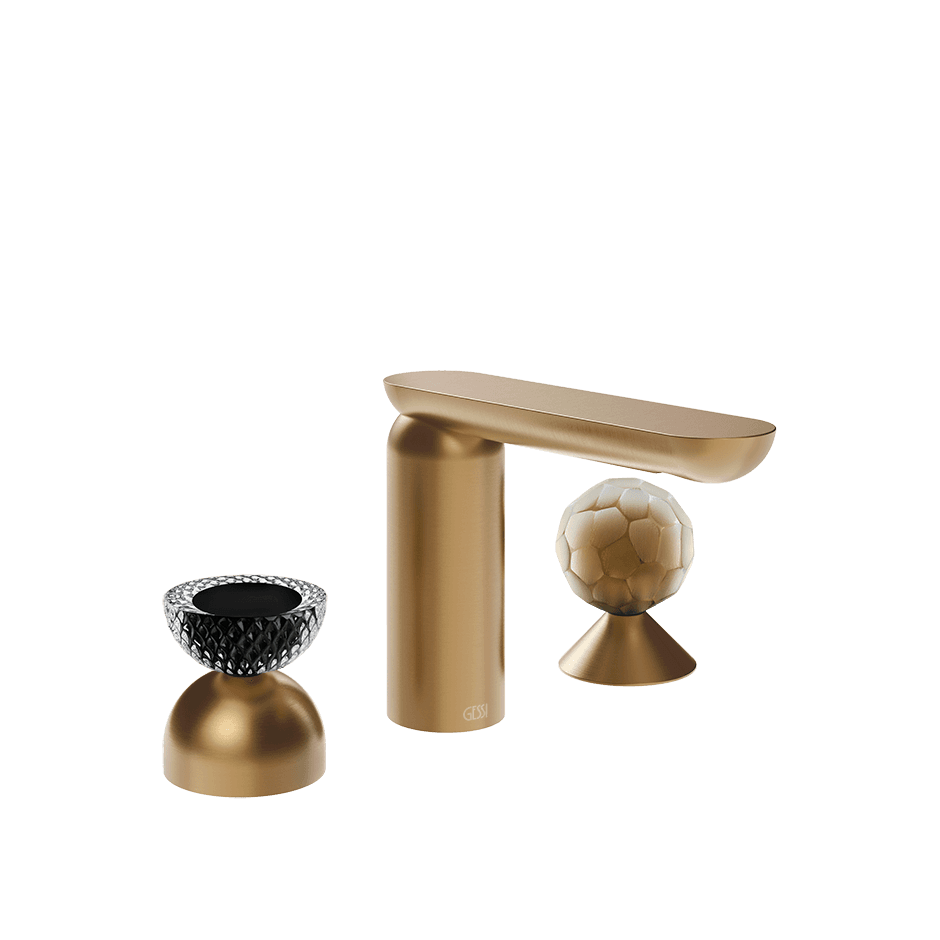 Gessi Washbasin Group 74748 in Warm Bronze Br. Pvd