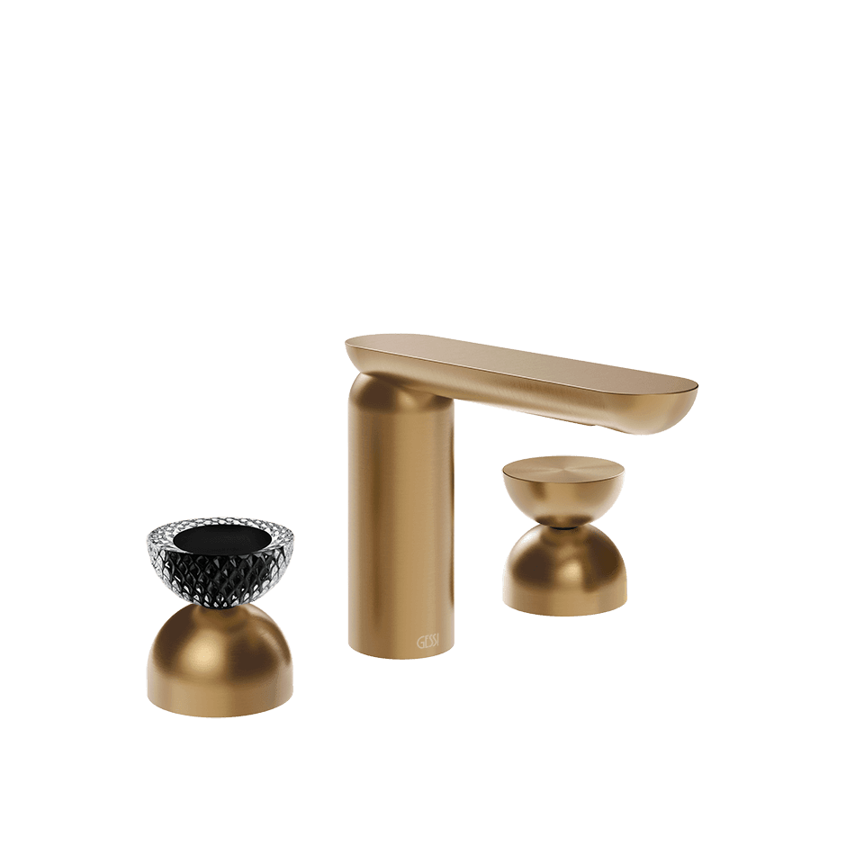 Gessi Washbasin Group 74796 in Warm Bronze Br. Pvd