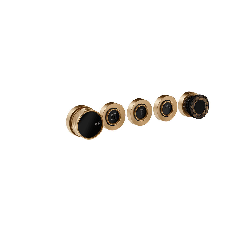 Gessi Shower Mixer 74834 in Warm Bronze Br. Pvd