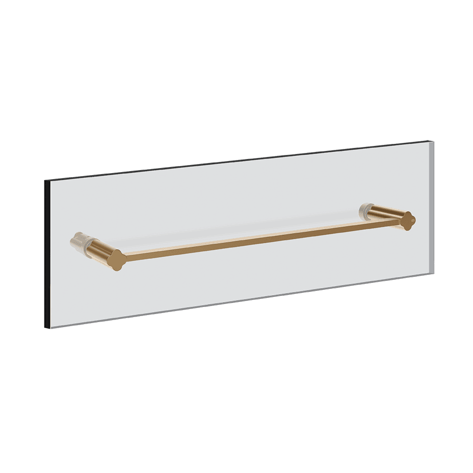 Gessi Towel Rail 76513 in Warm Bronze Br. Pvd