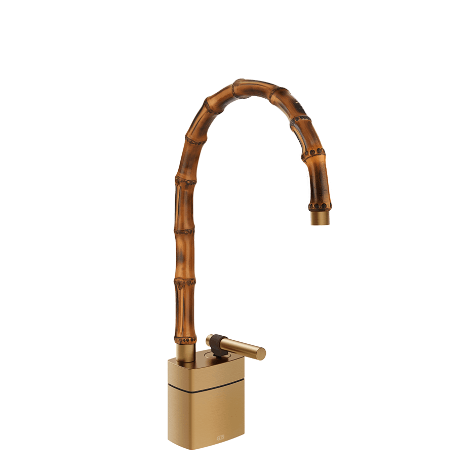 Gessi Washbasin Mixer 77029 in Warm Bronze Br. Pvd