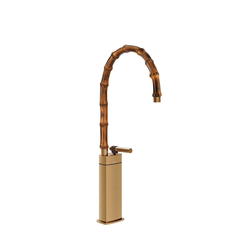 Gessi Washbasin Mixer 77037 in Warm Bronze Br. Pvd