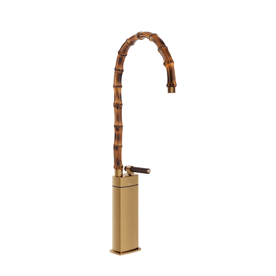 Gessi Washbasin Mixer 77209 in Warm Bronze Br. Pvd