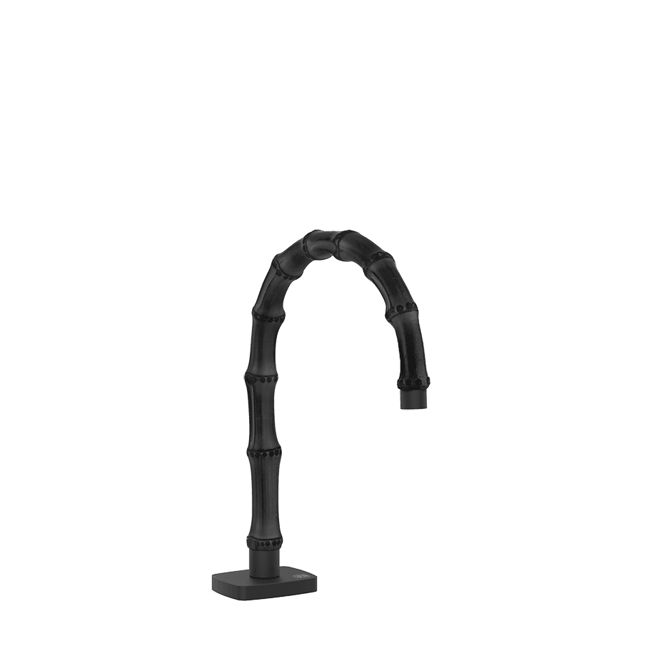 Gessi Basin Spout 77221 in Matte Black