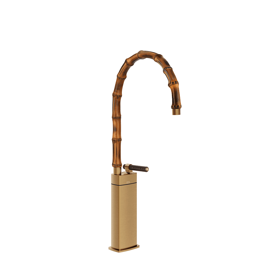 Gessi Washbasin Mixer 77237 in Warm Bronze Br. Pvd