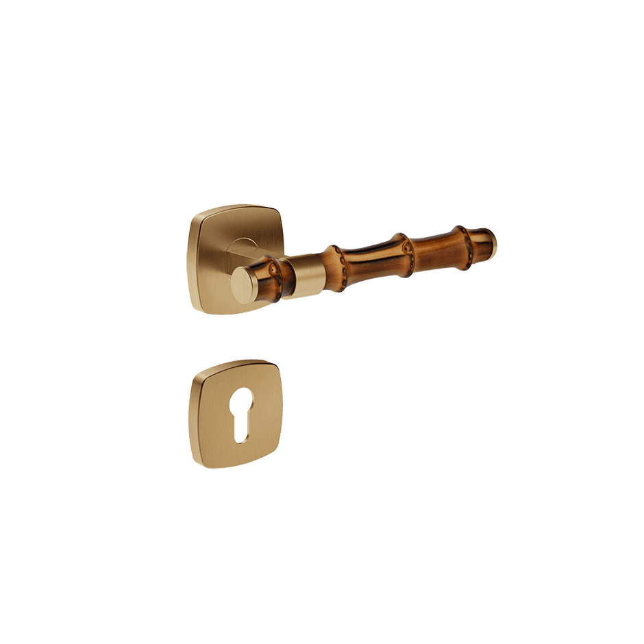 Gessi Internal Door Handle 77441 in Warm Bronze Br. Pvd