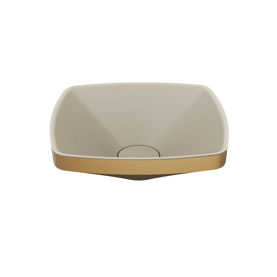 Gessi Washbasin 77610 in Warm Bronze Br. Pvd