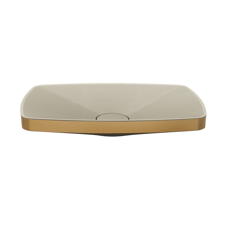 Gessi Washbasin 77612 in Warm Bronze Br. Pvd