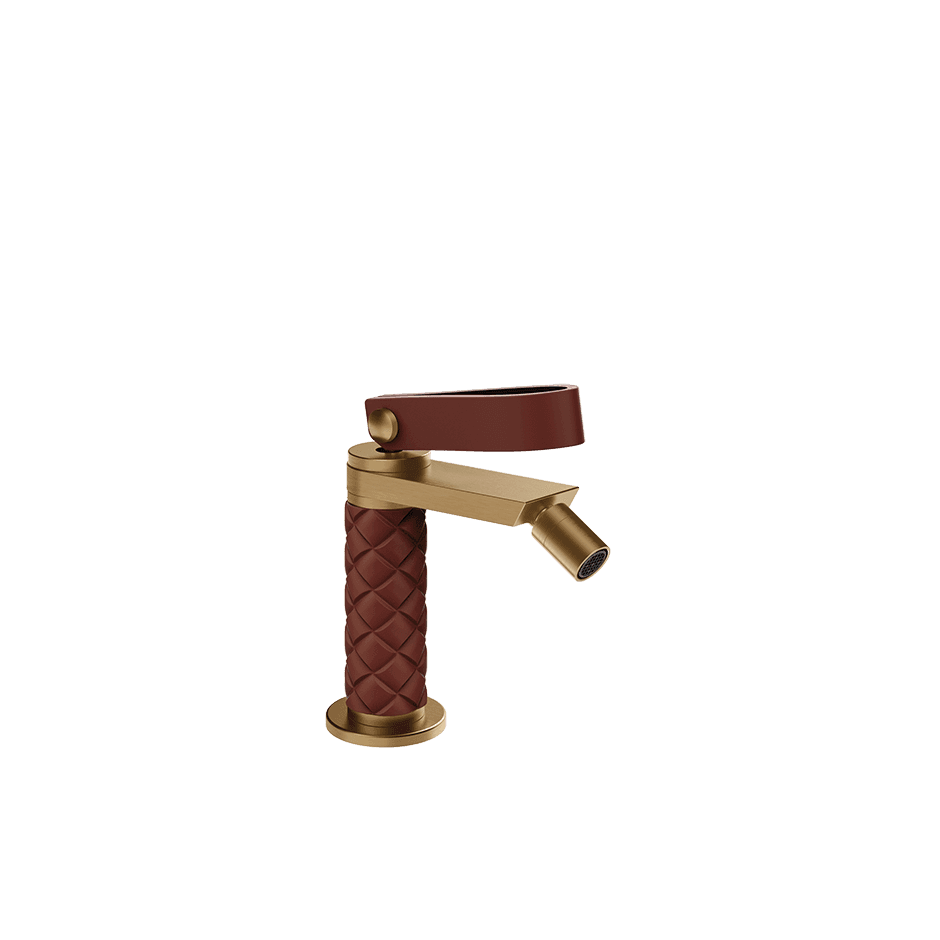 Gessi Bidet Mixer 78467 in Red Cherry/Warm Bronze Br. Pvd
