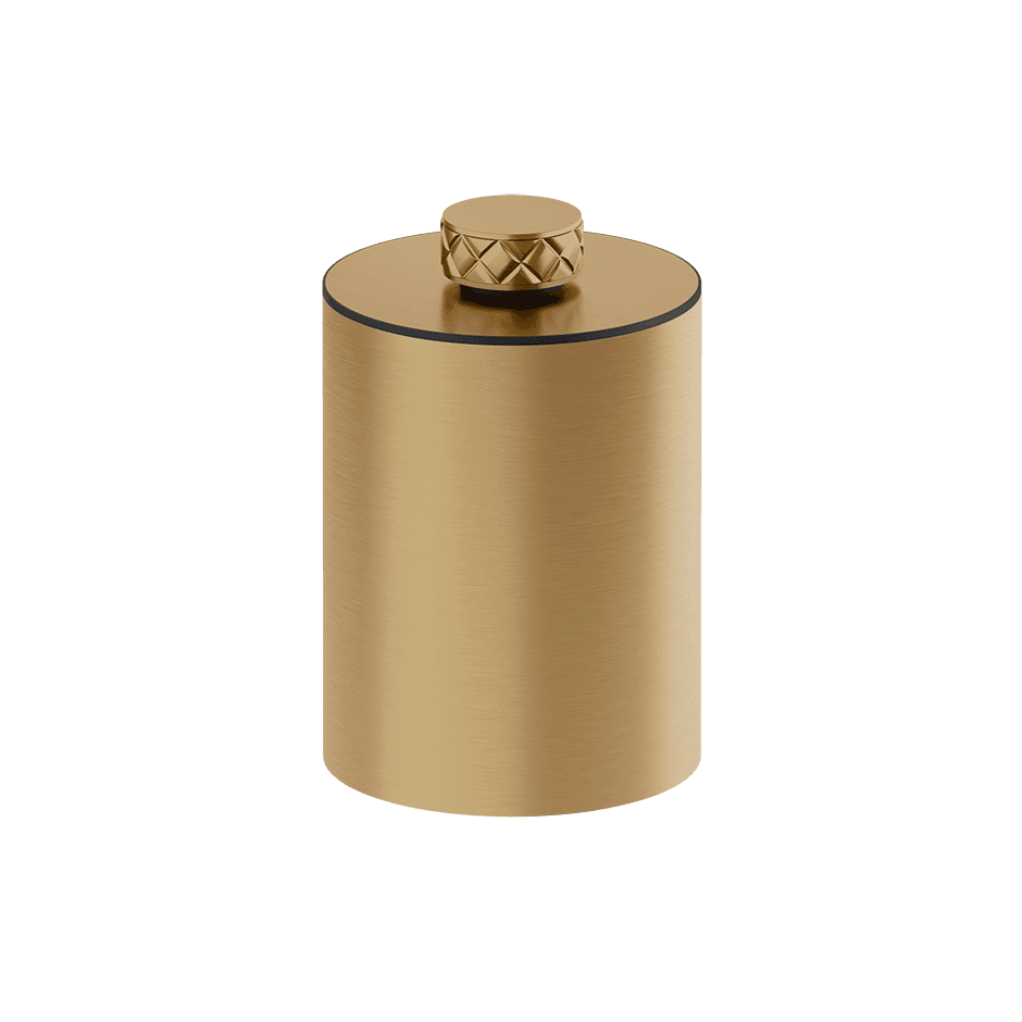 Gessi Waste-Paper Basket 78590 in Warm Bronze Br. Pvd