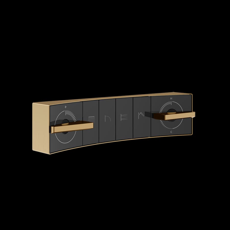 Immersiva Four-Way Thermostatic Shower Mixer 57518 by Gessi
