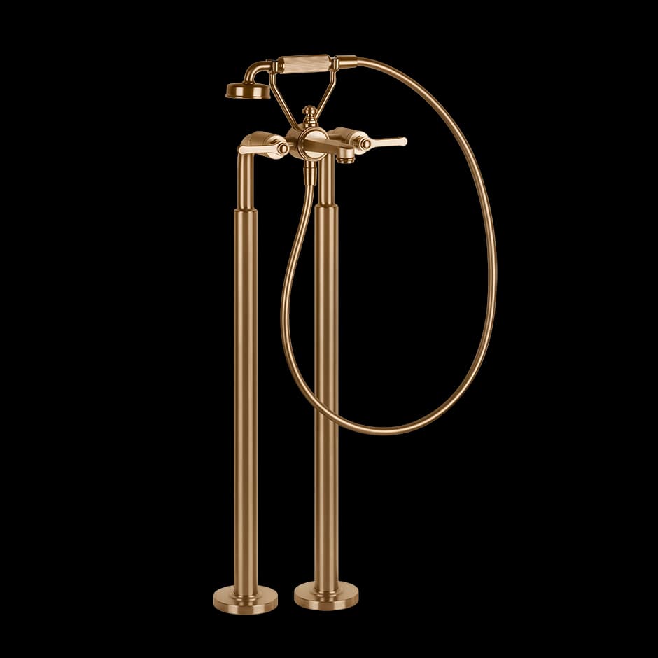 Venti20 Freestanding Bath Mixer 65128 by Gessi