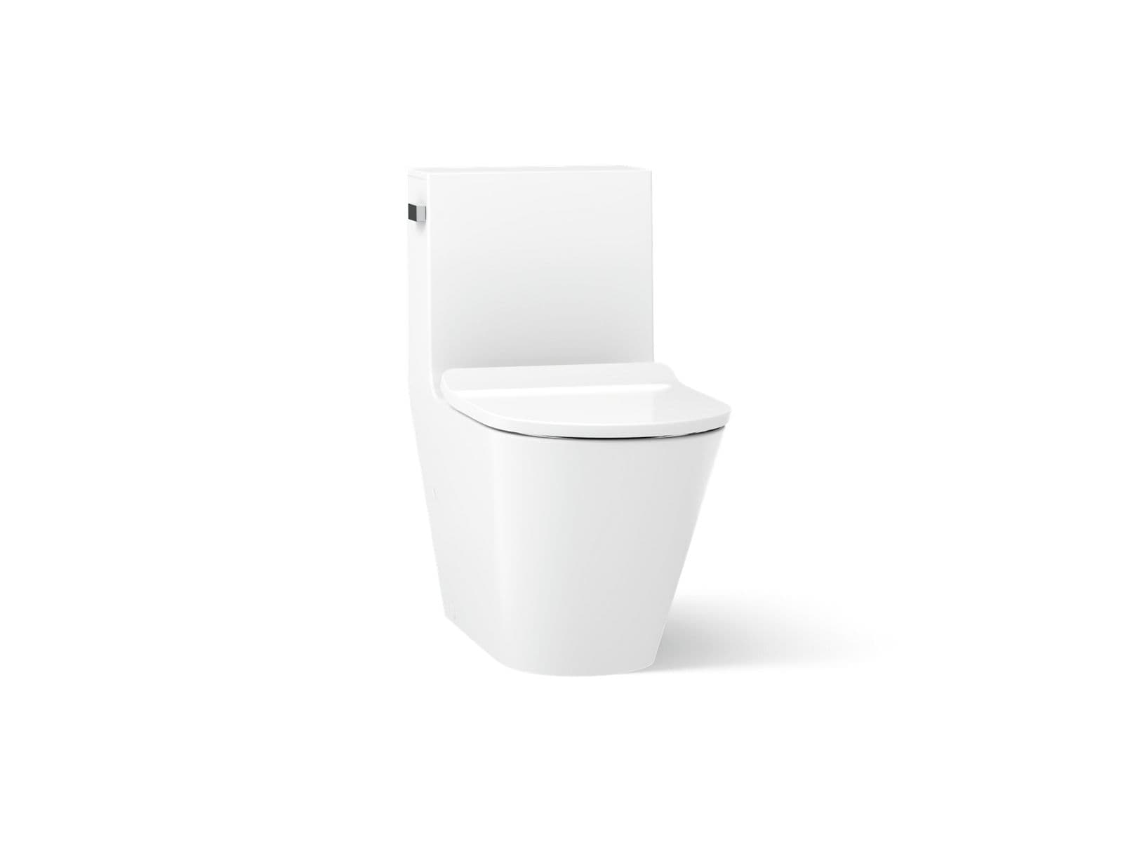 Brazn Compact Elongated Dual-Flush Toilet K-22378-0