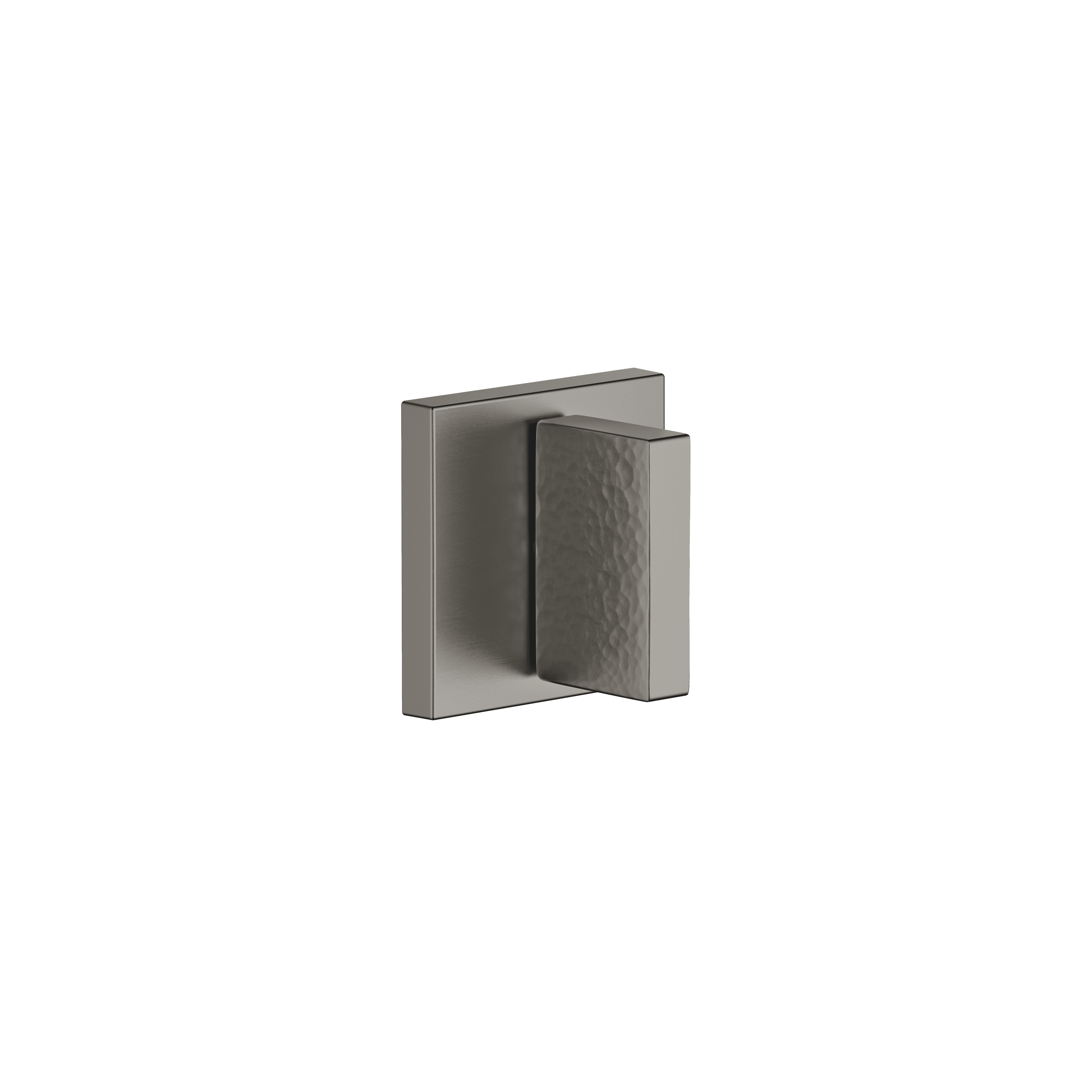 MEM Wall valve clockwise closing 1/2" in Brushed Dark Platinum