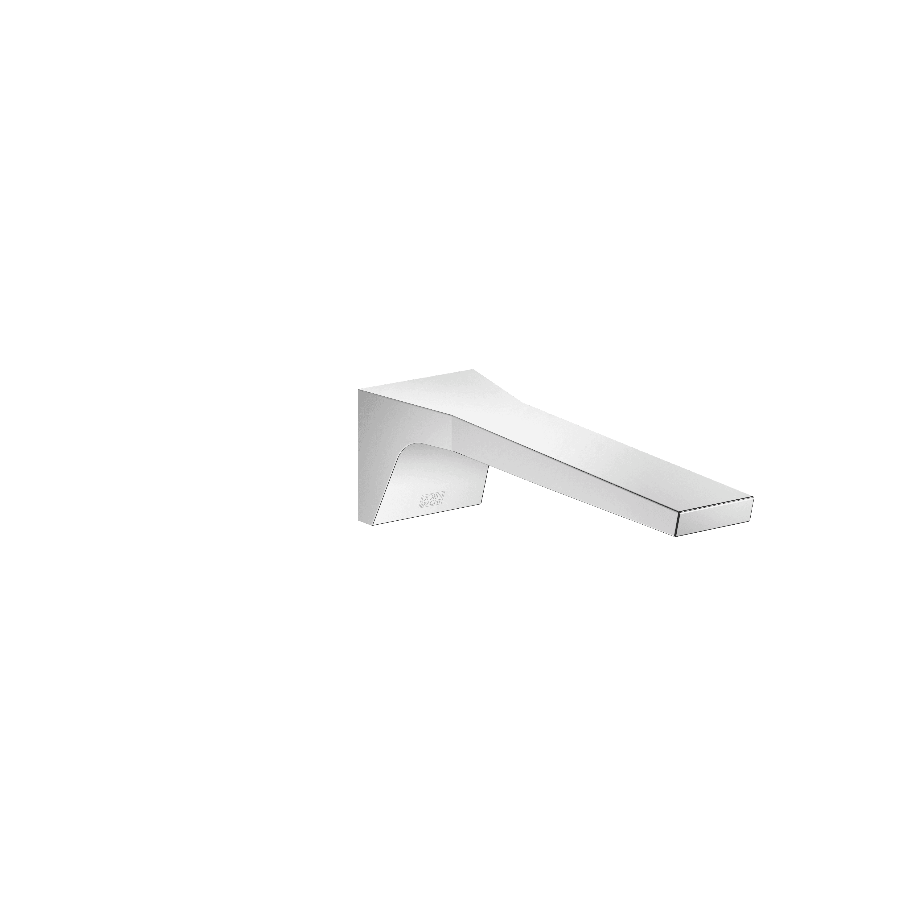CL.1 Wall-mounted basin spout without pop-up waste in Chrome