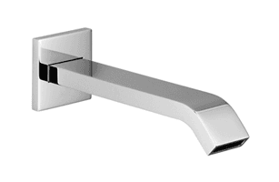 IMO Bath spout for wall mounting in Brushed Dark Platinum
