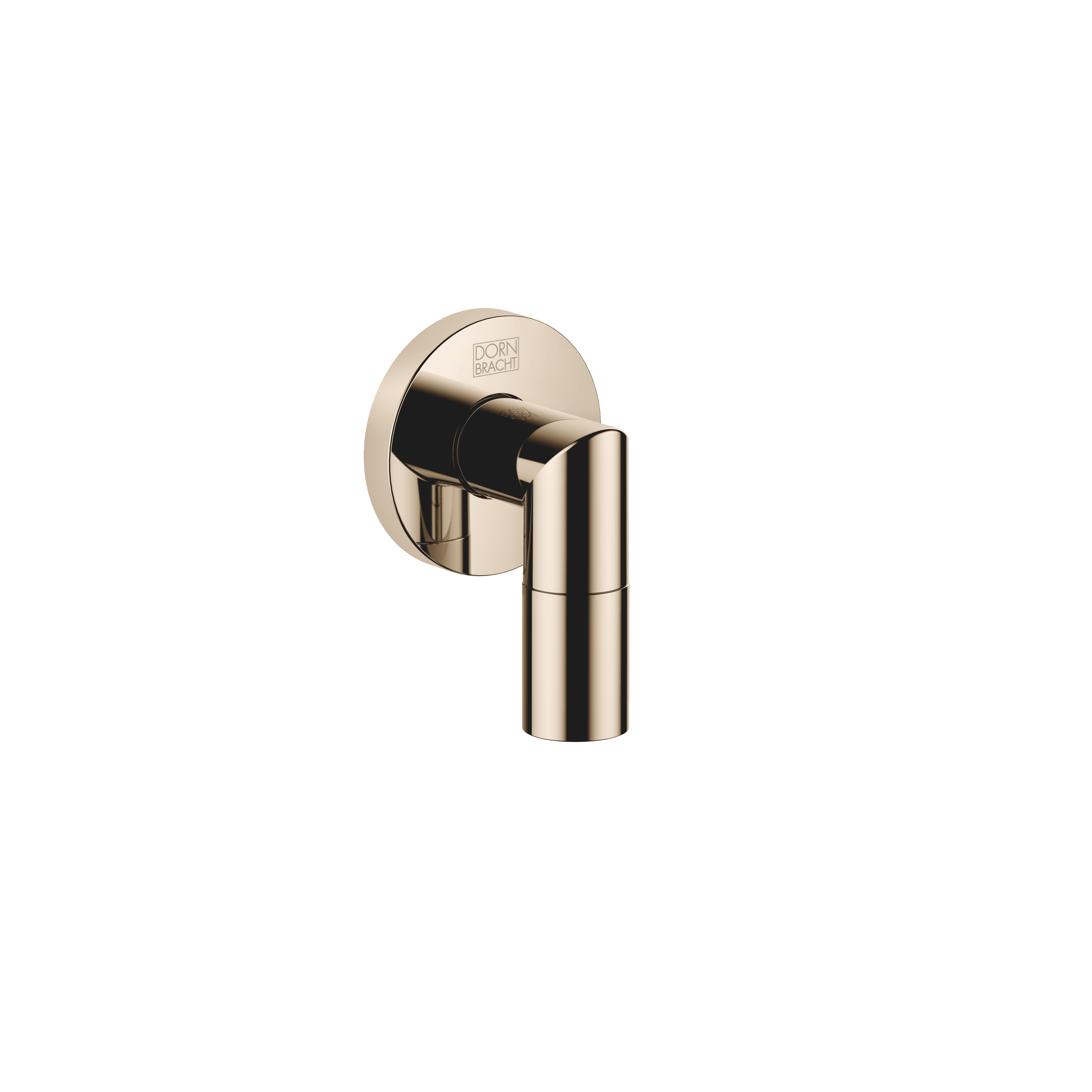 Wall elbow in Light Gold (PVD)