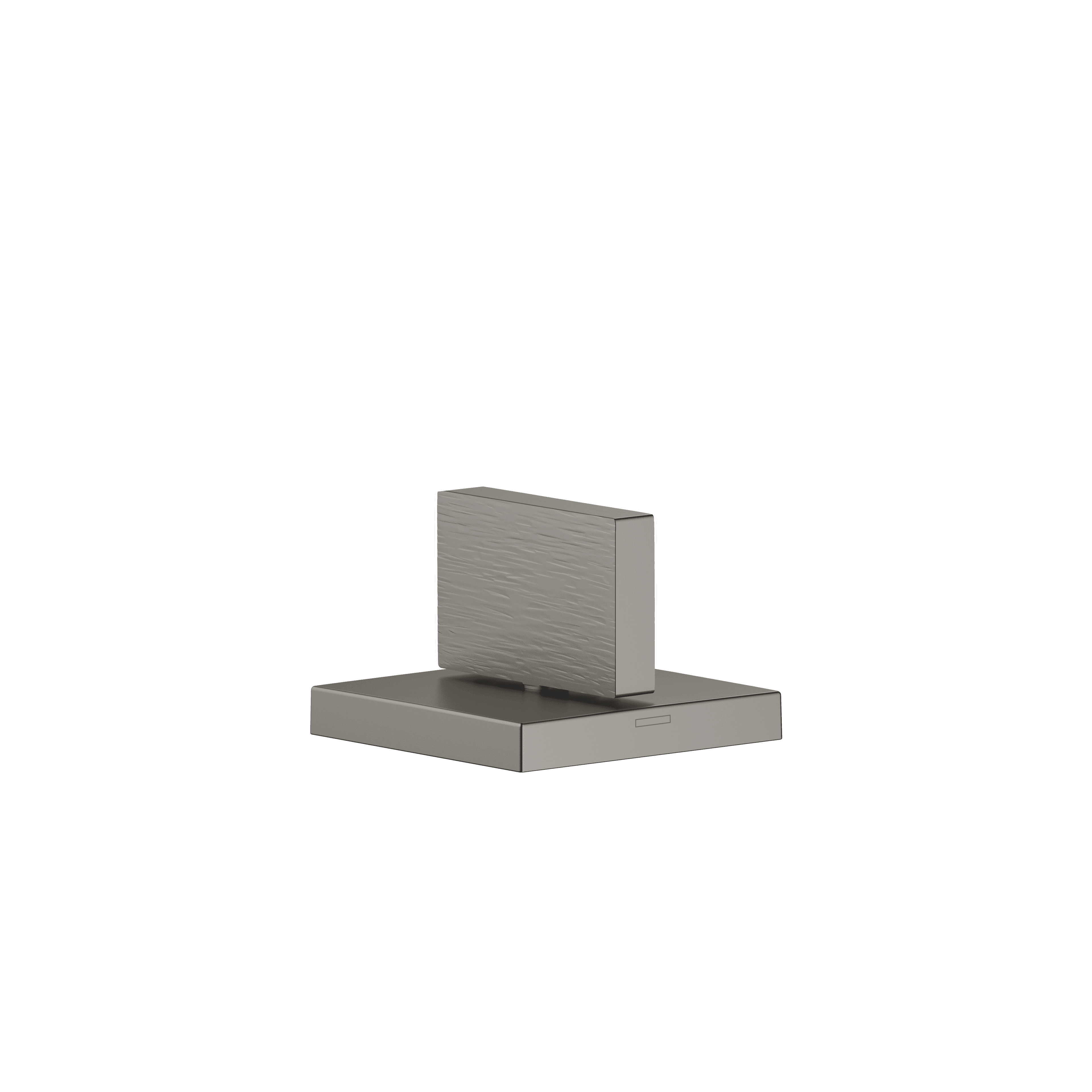MEM Deck valve anti-clockwise closing hot in Brushed Dark Platinum