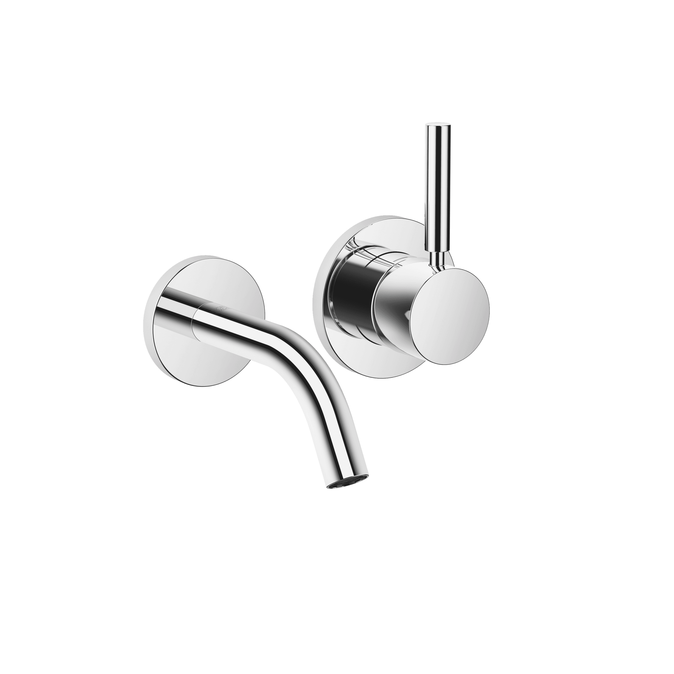 Dornbracht META Wall-mounted single-lever basin mixer without pop-up waste