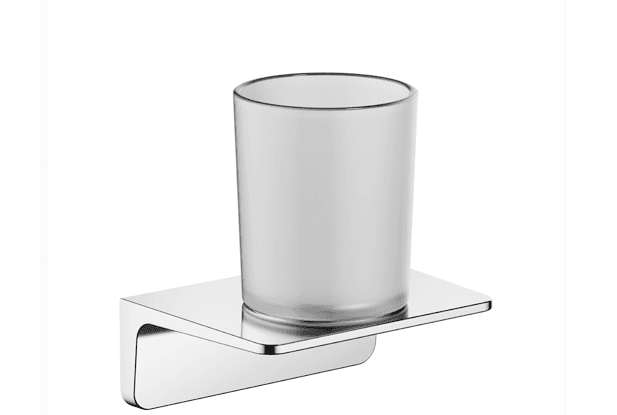 Tumbler holder in Brushed Dark Brass (PVD)