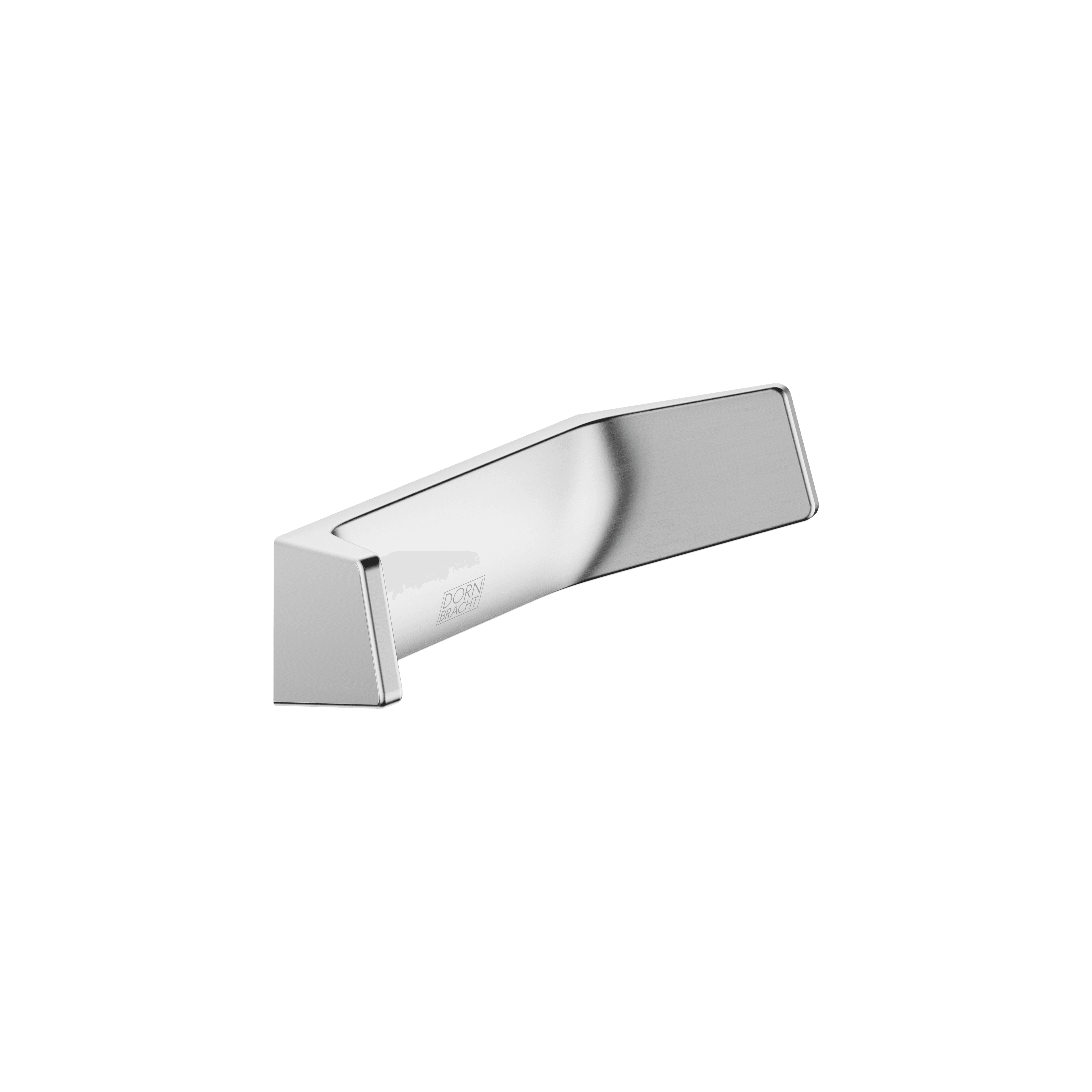Hooks in two parts in Brushed Chrome