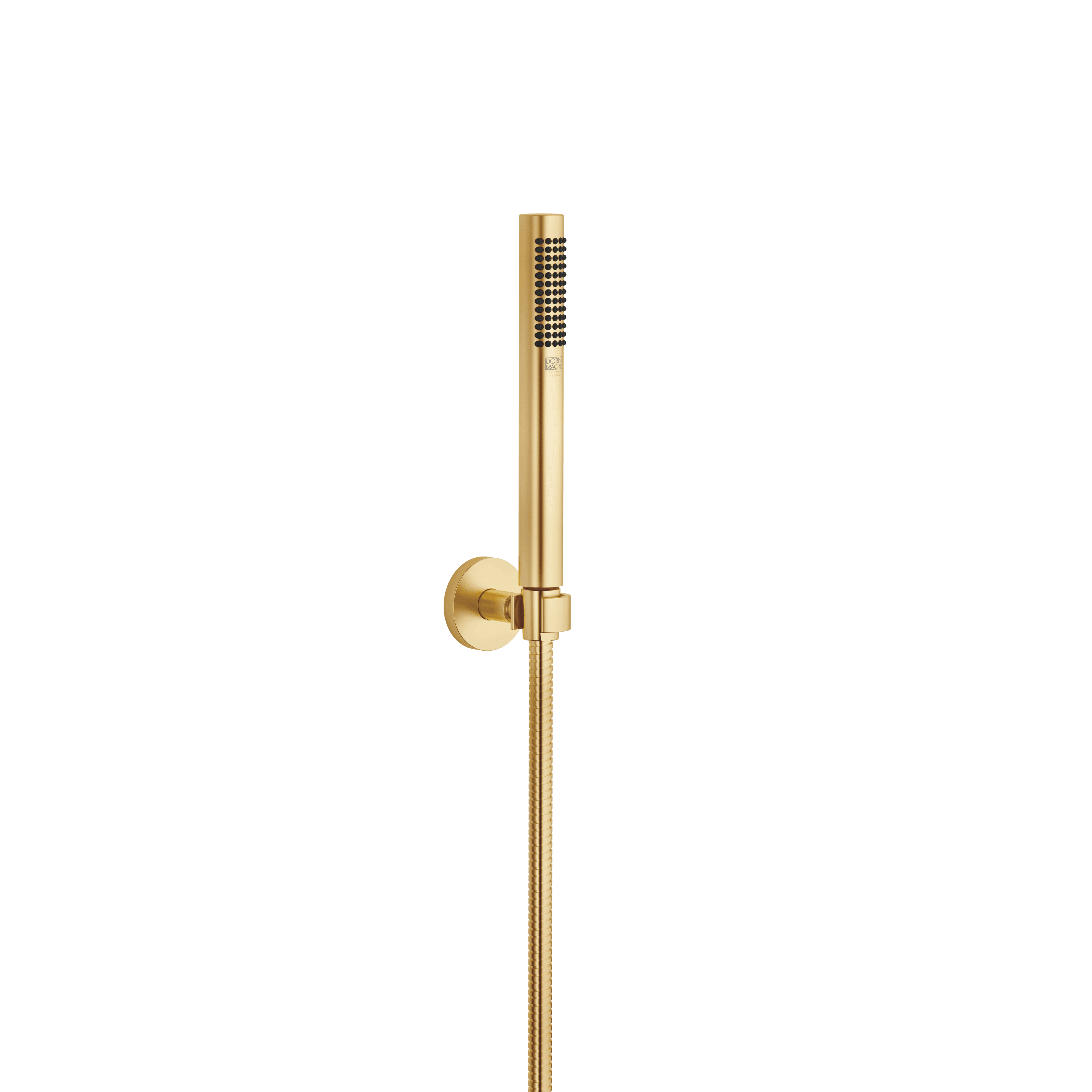 Hand shower set in Brushed Durabrass (23kt Gold)