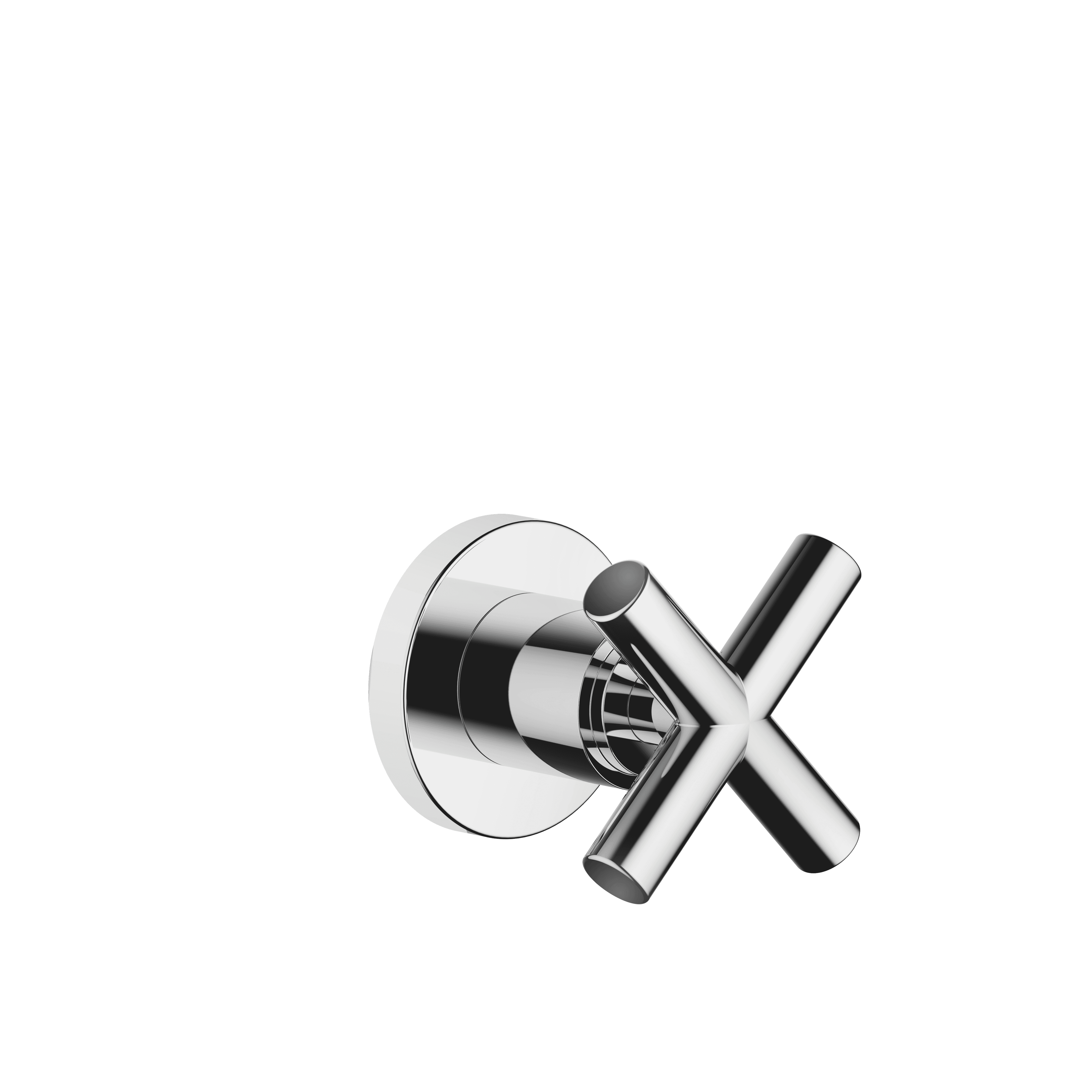 TARA Wall valve clockwise closing 3/4" in Chrome