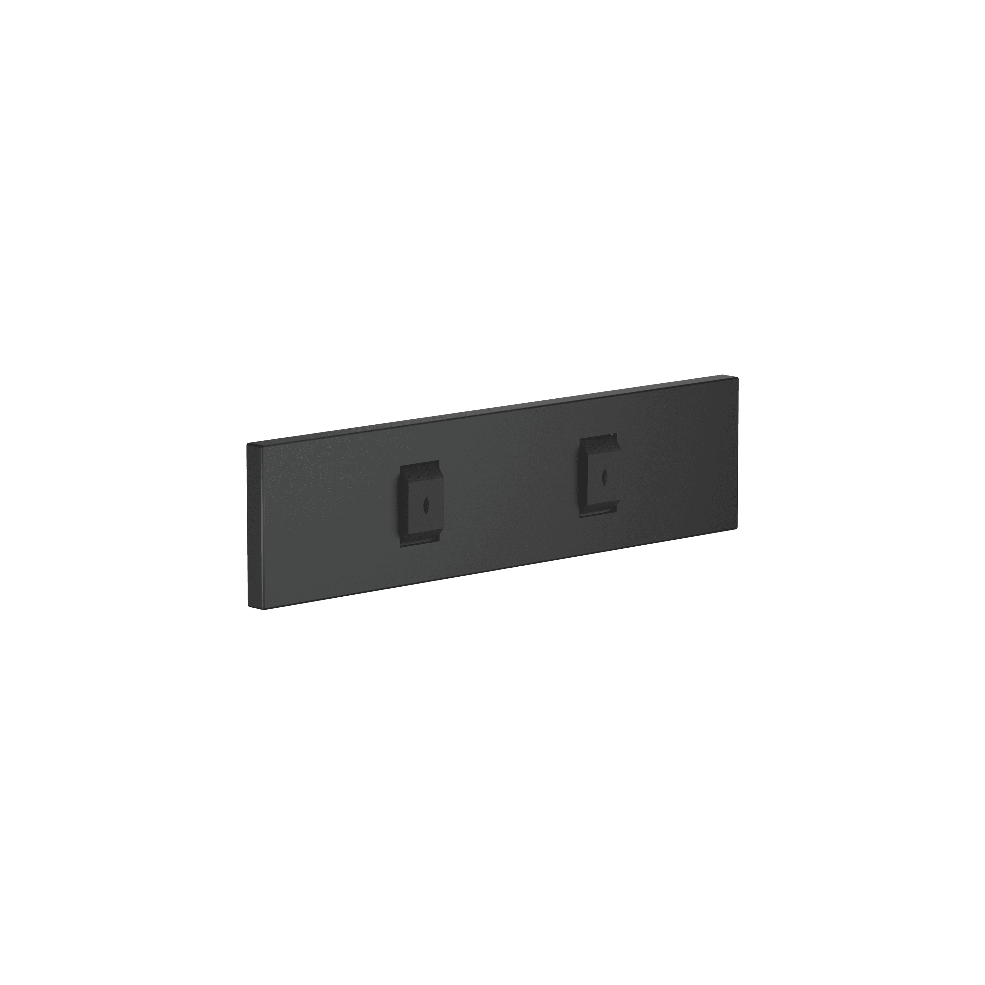 WATER FAN vertical Concealed body spray in Matte Black