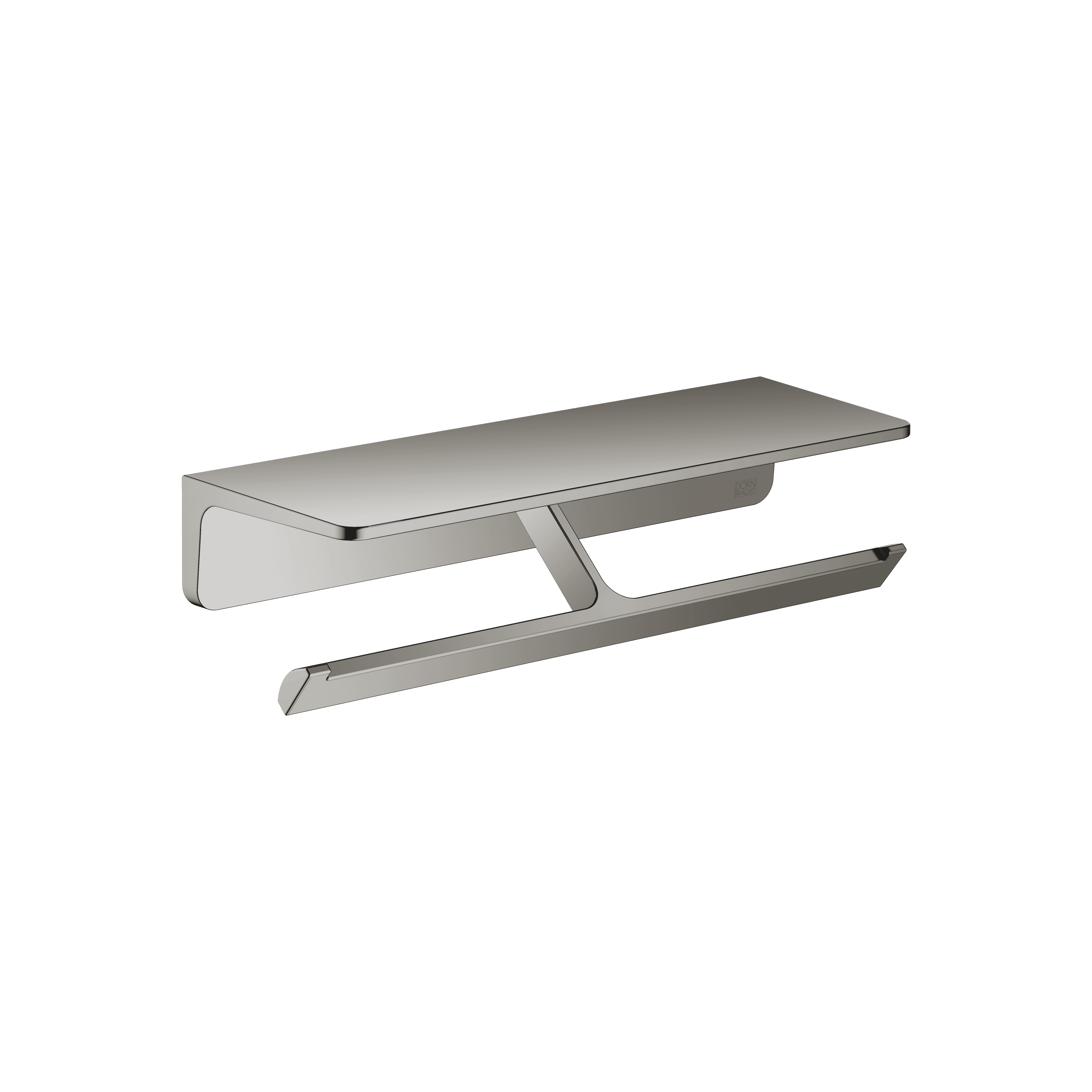 Tissue holder in Dark Chrome