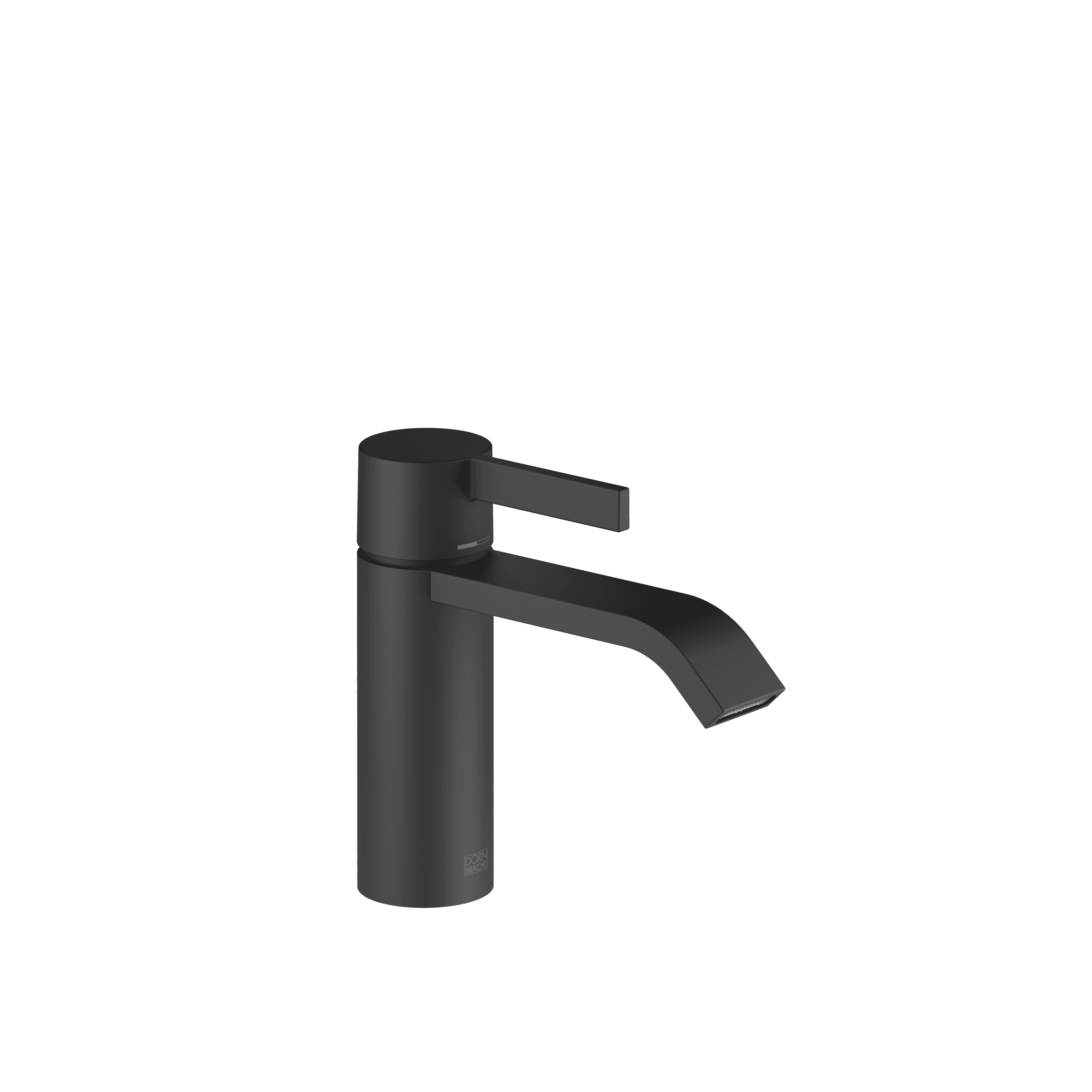 IMO Single-lever basin mixer without pop-up waste in Matte Black