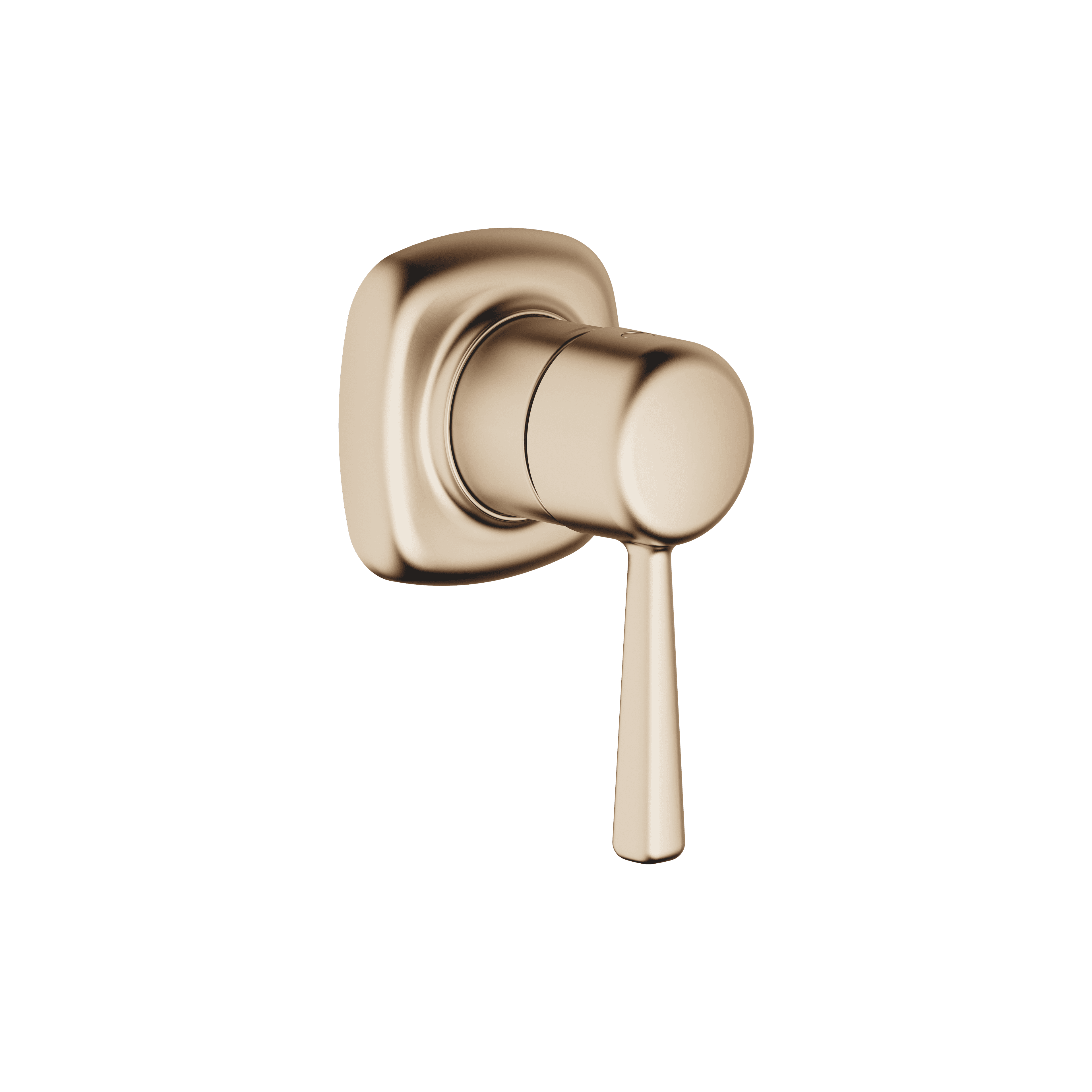 COYA Concealed single-lever mixer with cover plate in Brushed Champagne (22kt Gold)