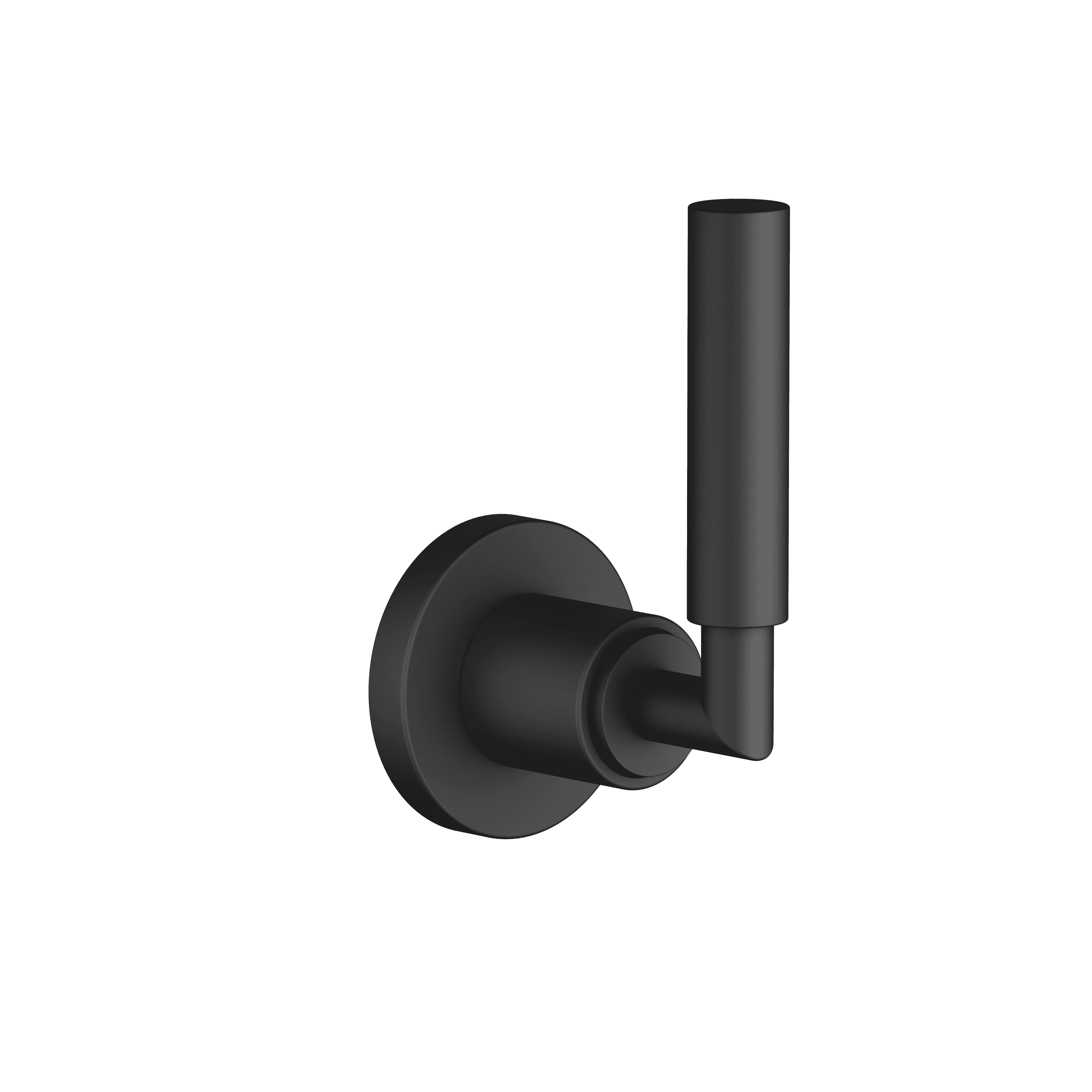 TARA Wall valve clockwise closing 3/4" in Matte Black
