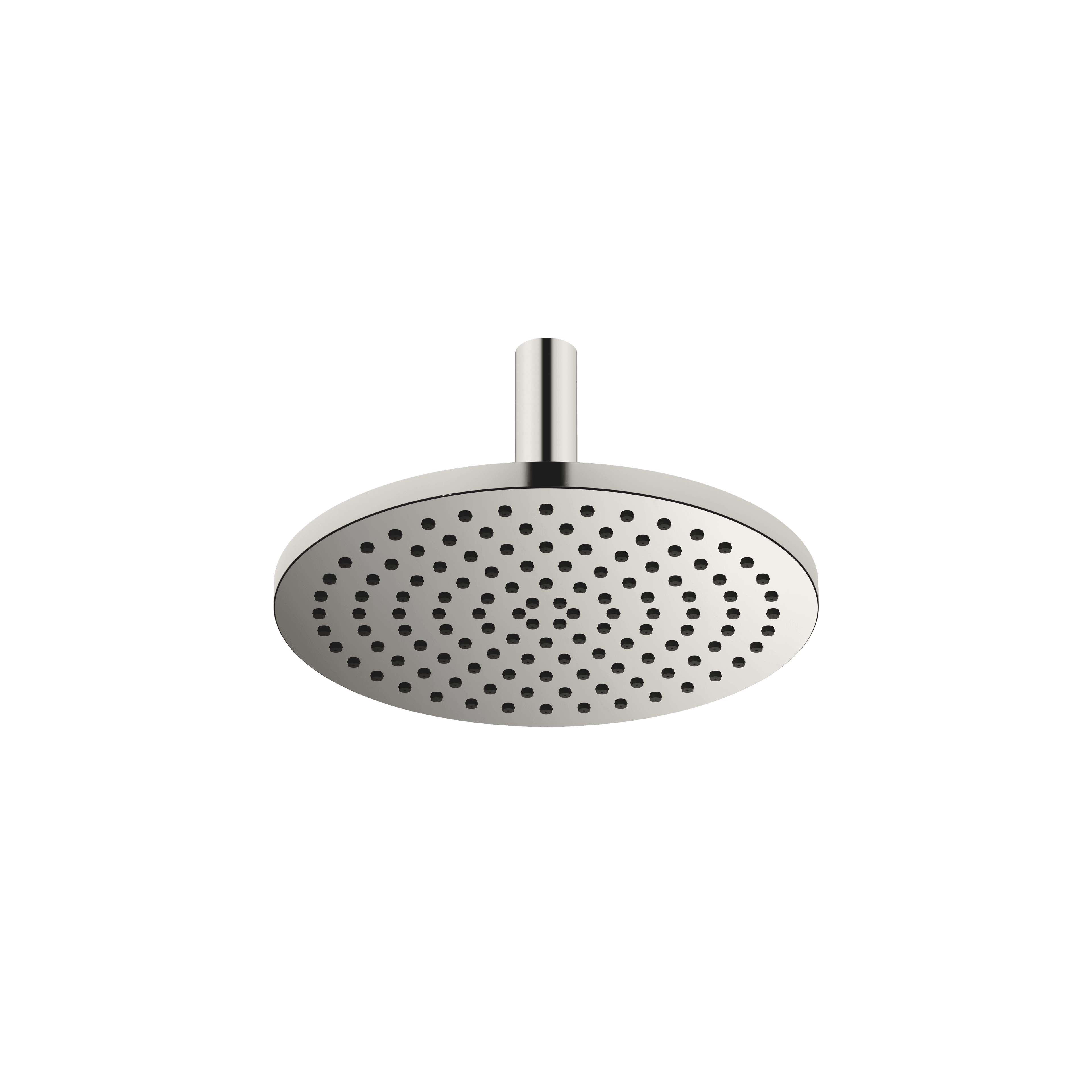 Rain shower with ceiling fixing FlowReduce 300 mm in Platinum