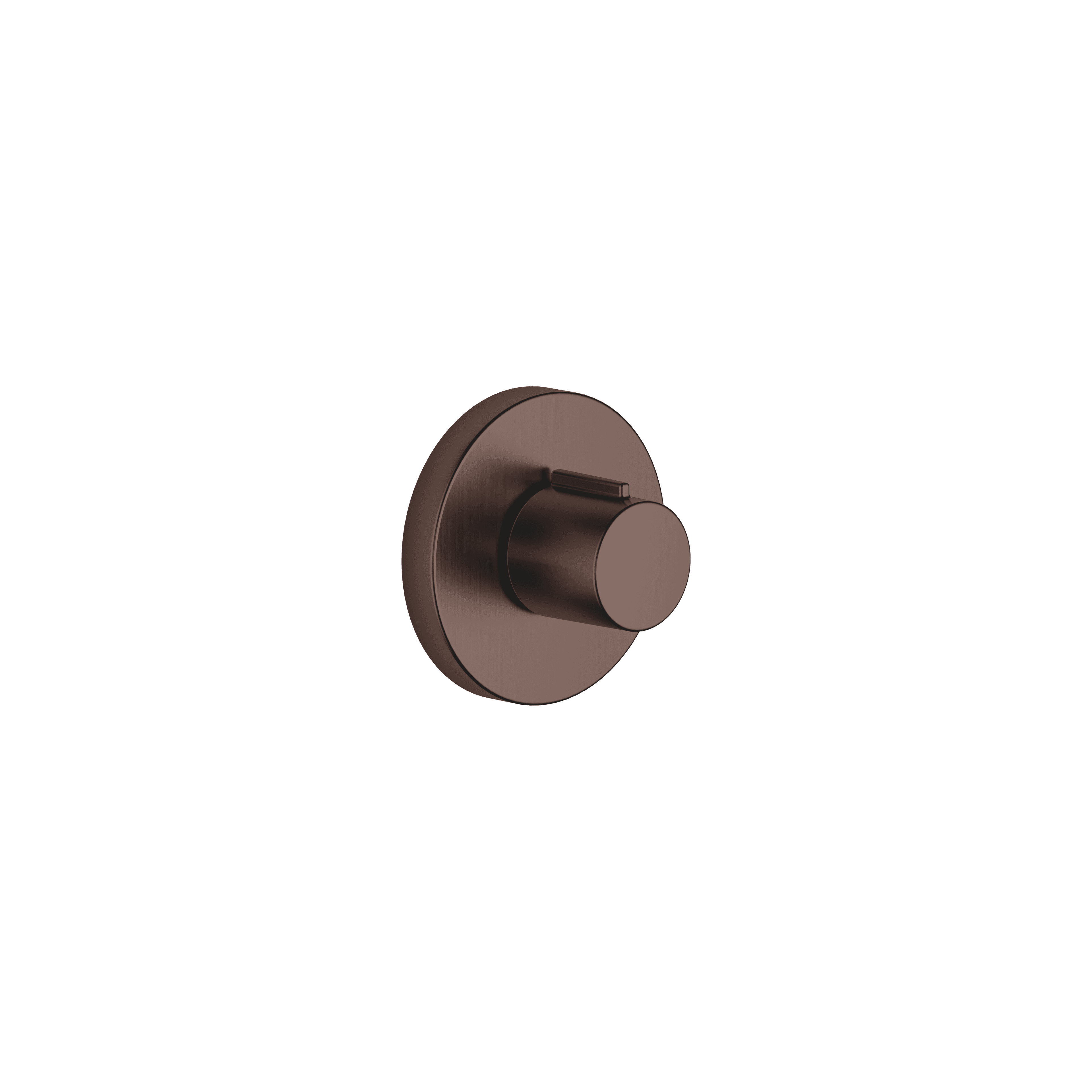 META Wall valve clockwise closing 1/2" in Brushed Dark Bronze (PVD)